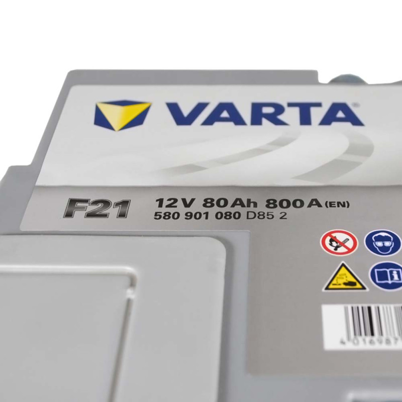 Автомобільний акумулятор VARTA Silver Dynamic AGM (F21) 80Ah 800А R+  (L4)