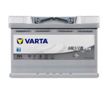 Автомобільний акумулятор VARTA Silver Dynamic AGM (F21) 80Ah 800А R+  (L4)