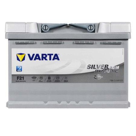 Автомобільний акумулятор VARTA Silver Dynamic AGM (F21) 80Ah 800А R+  (L4)