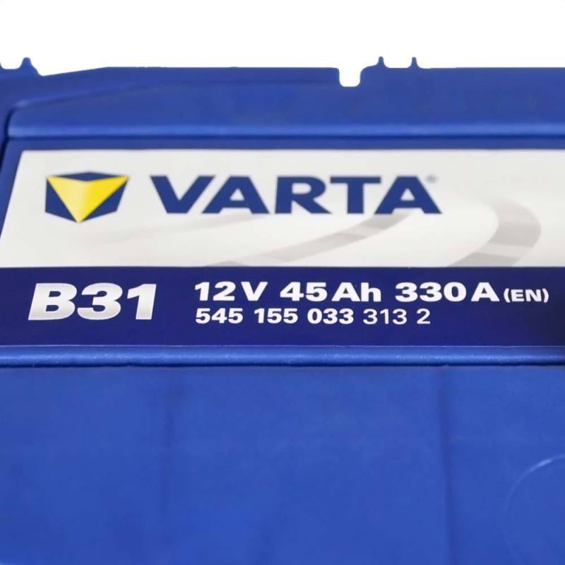 Автомобільний акумулятор VARTA Blue Dynamic Asia (B31) 45Ah 330A R+ (B24 т.к.)
