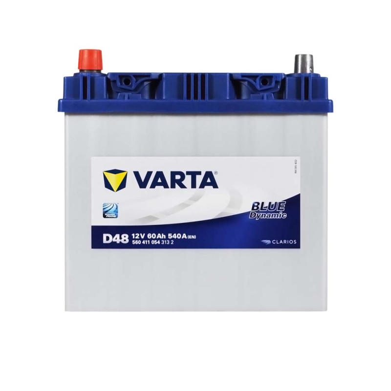 Автомобільний акумулятор VARTA Blue Dynamic Asia (D48) 60Ah 540A L+ (D23)