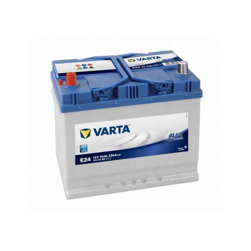 Автомобільний акумулятор VARTA Blue Dynamic Asia (E24) 70Ah 630А L+ (D26)