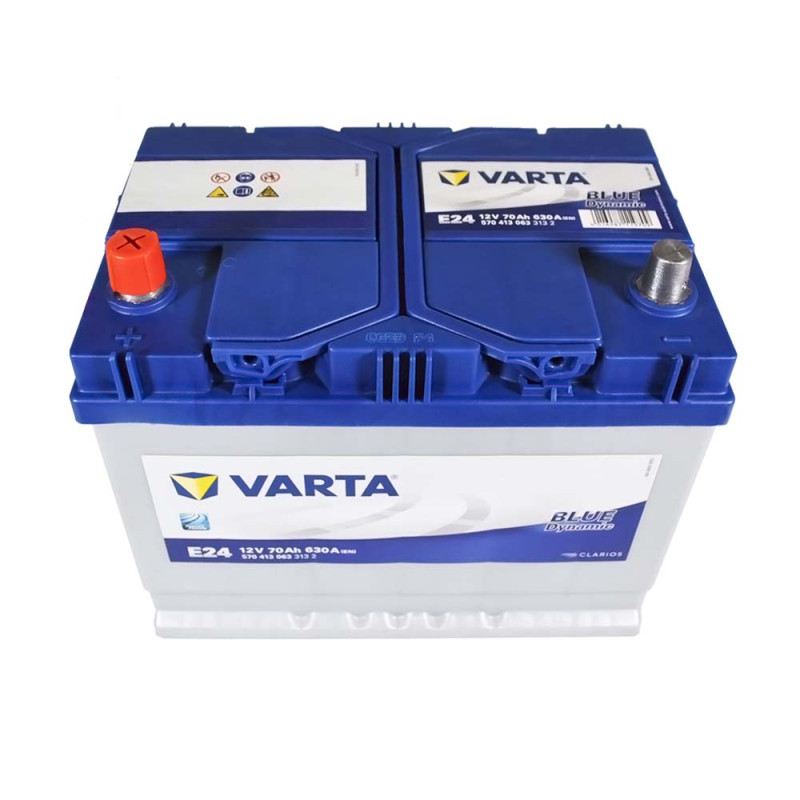 Автомобільний акумулятор VARTA Blue Dynamic Asia (E24) 70Ah 630А L+ (D26)