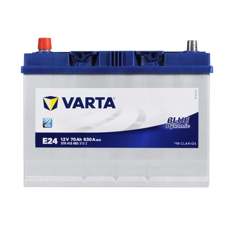 Автомобільний акумулятор VARTA Blue Dynamic Asia (E24) 70Ah 630А L+ (D26)