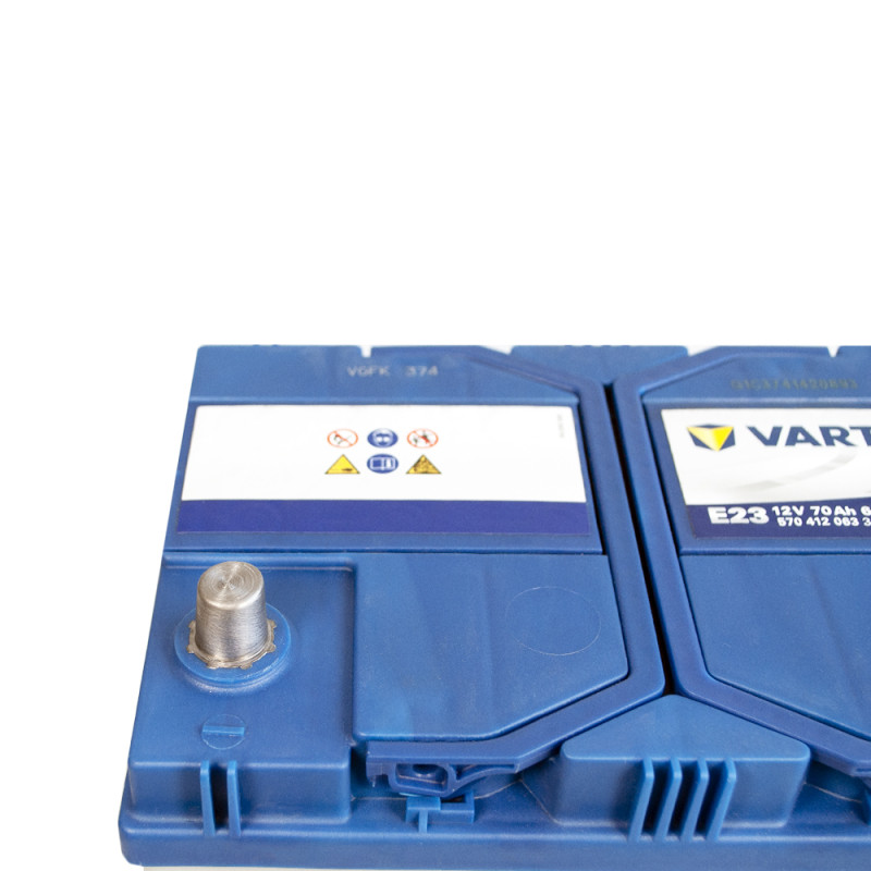 Автомобільний акумулятор VARTA Blue Dynamic Asia (E23) 70Ah 630A R+ (D26)