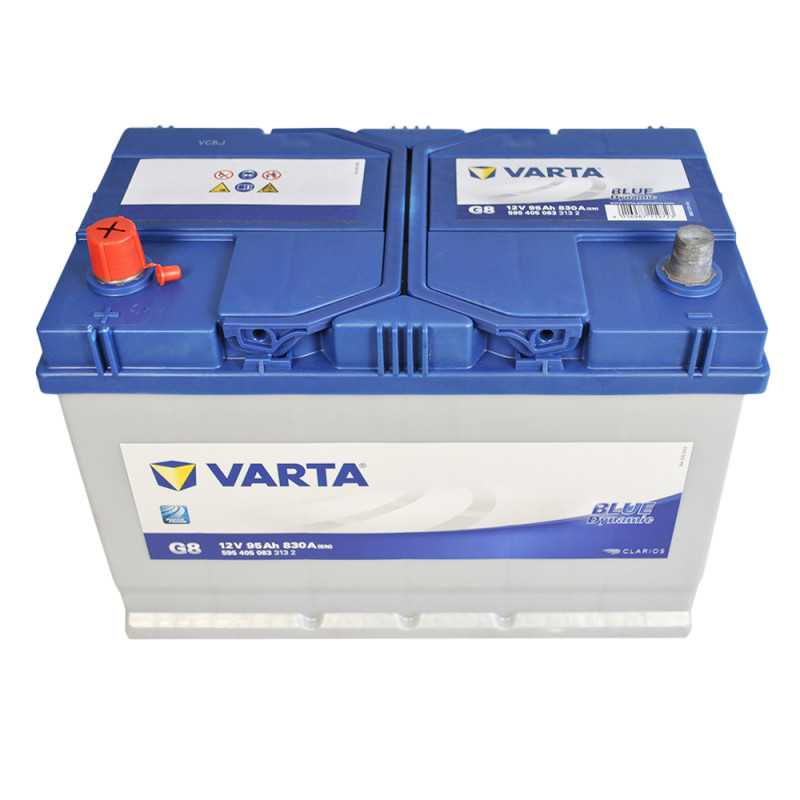 Автомобільний акумулятор VARTA Blue Dynamic Asia (G8) 95Ah 830A L+ (D31)