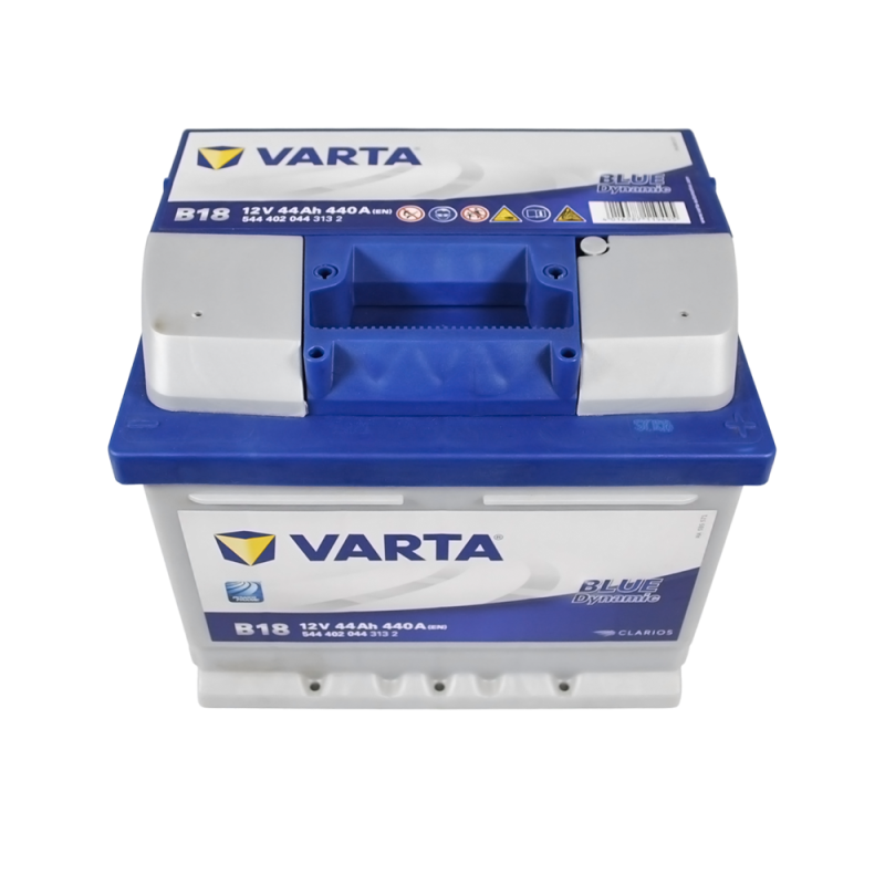 Автомобільний акумулятор VARTA Blue Dynamic (B18) 44Ah 440A R+ (LB1) (h=175)