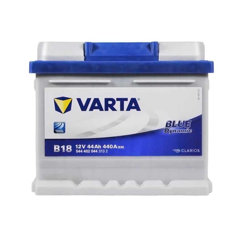 Автомобільний акумулятор VARTA Blue Dynamic (B18) 44Ah 440A R+ (LB1) (h=175)