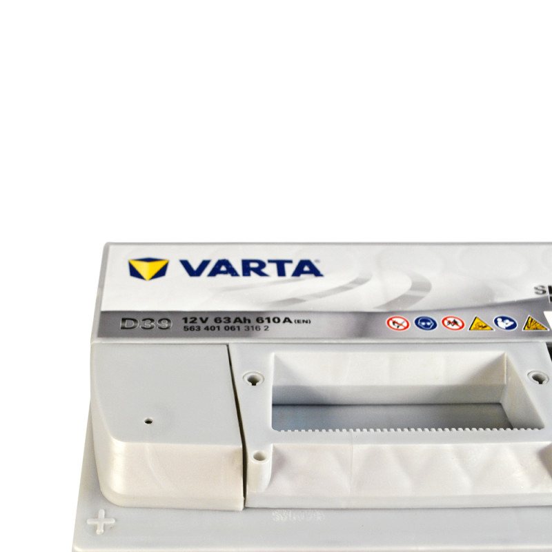 Автомобільний акумулятор VARTA Silver Dynamic (D39) 63Ah 610A L+ (L2X)