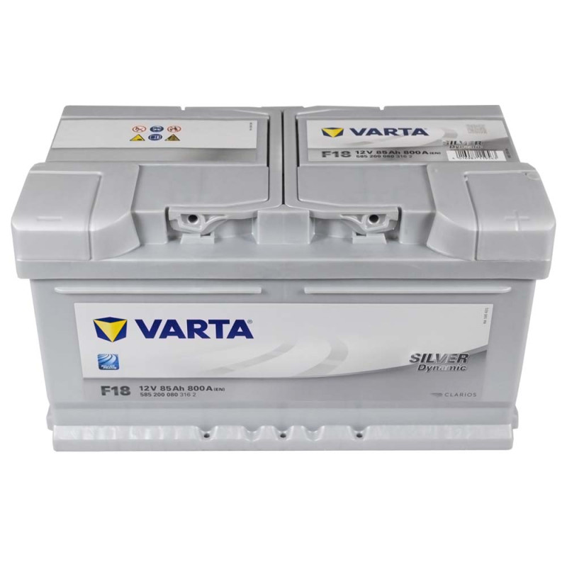 Автомобільний акумулятор VARTA Silver Dynamic (F18) 85Ah 800A R+ (LB4) (h=175)