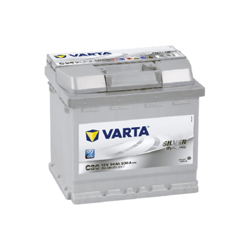 Автомобільний акумулятор VARTA Silver Dynamic (C30) 54Ah 530А R+ (L1)