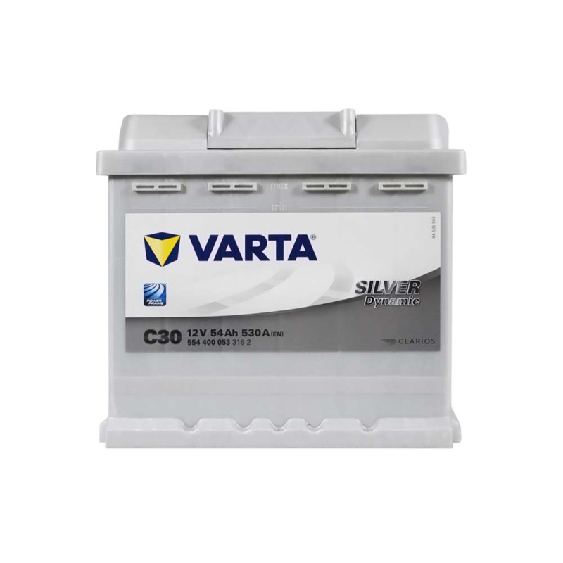 Автомобільний акумулятор VARTA Silver Dynamic (C30) 54Ah 530А R+ (L1)