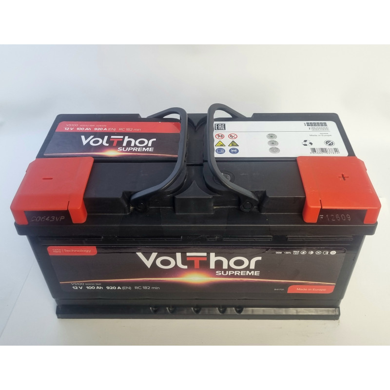 100 Ач (0)  Supreme VolThor TAB