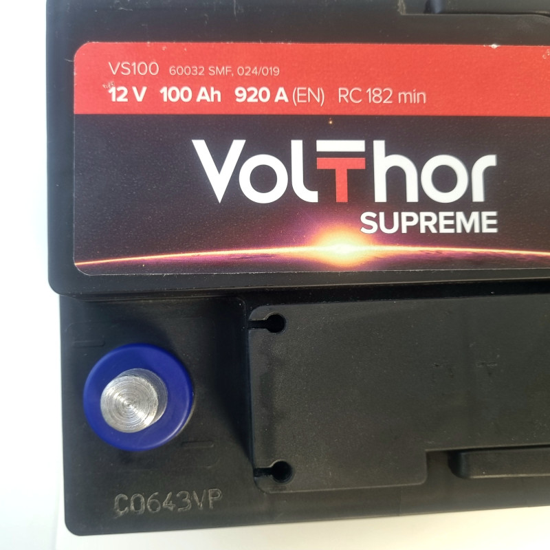100 Ач (0)  Supreme VolThor TAB