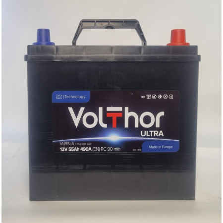 55 Ач (0)  азия  VolThor TAB (Н)