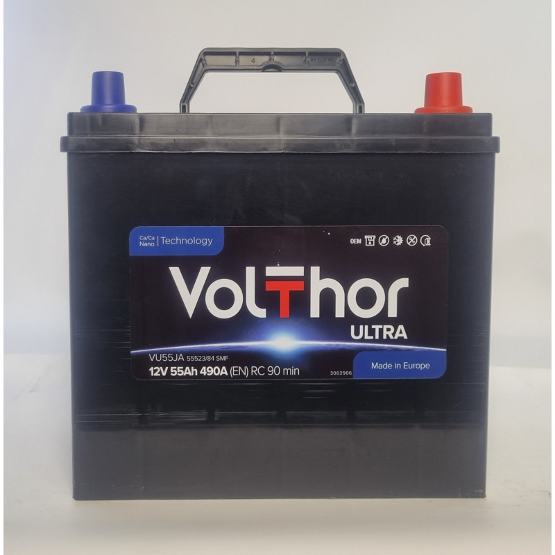 55 Ач (0)  азия  VolThor TAB (Н)