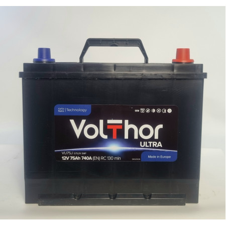 75 Ач (0)  азия  VolThor TAB
