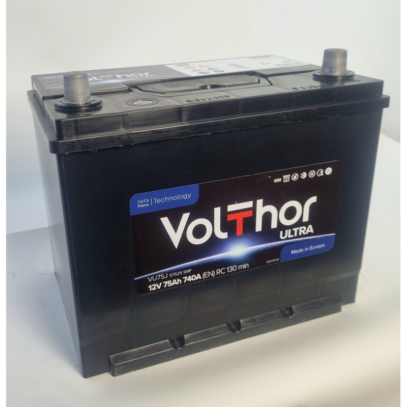 75 Ач (0)  азия  VolThor TAB