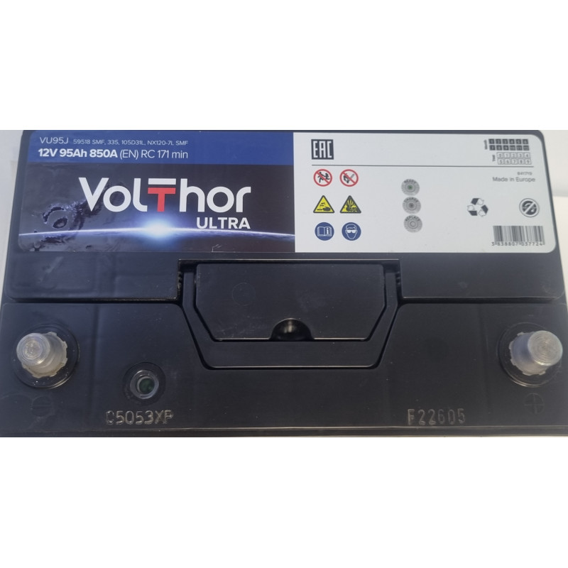95 Ач (1)  азия  VolThor TAB