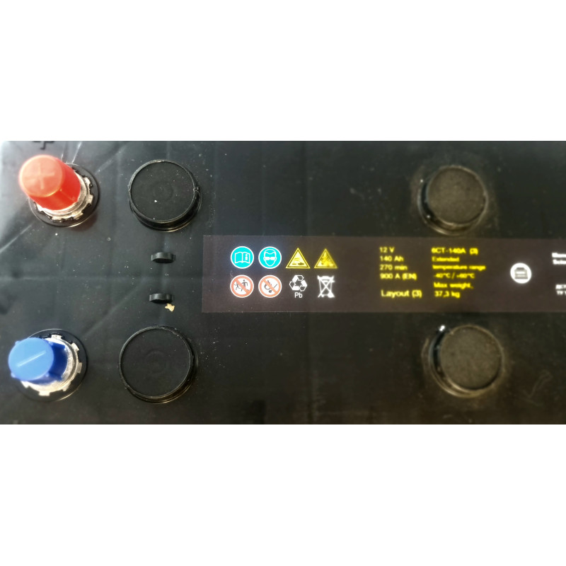 Автомобільний акумулятор Forse (WESTA) 140Ah 900A L+