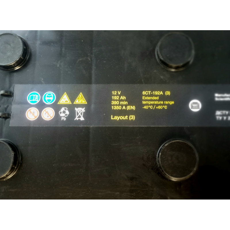 Автомобільний акумулятор Forse (WESTA) 192Ah 1350A L+