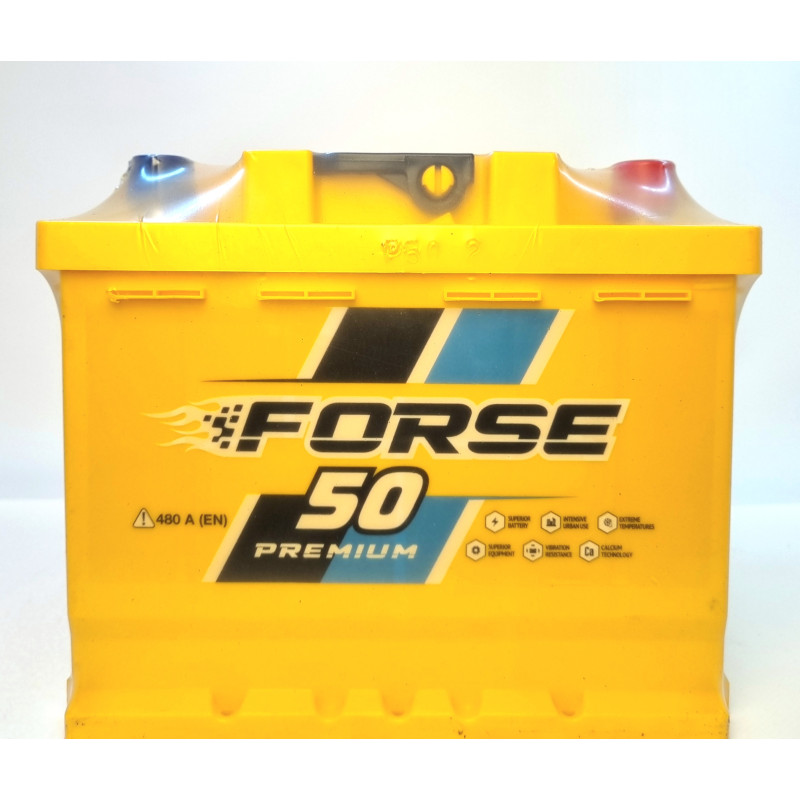 Автомобільний акумулятор Forse (WESTA) 50Ah 480A R+