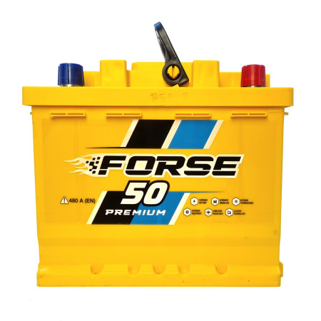Автомобільний акумулятор Forse (WESTA) 50Ah 480A R+