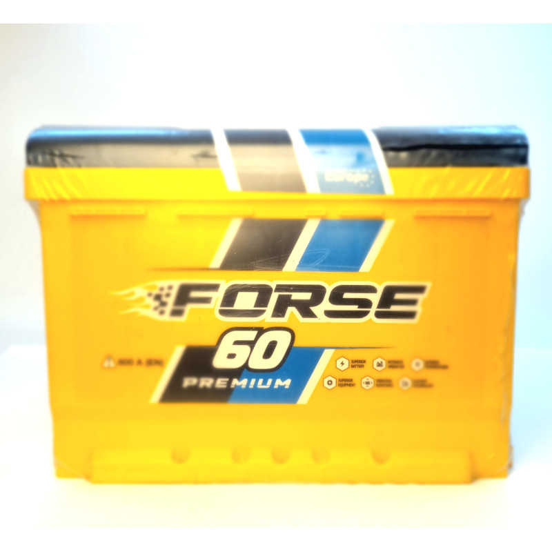 Автомобільний акумулятор Forse (WESTA) 60Ah 600A L+