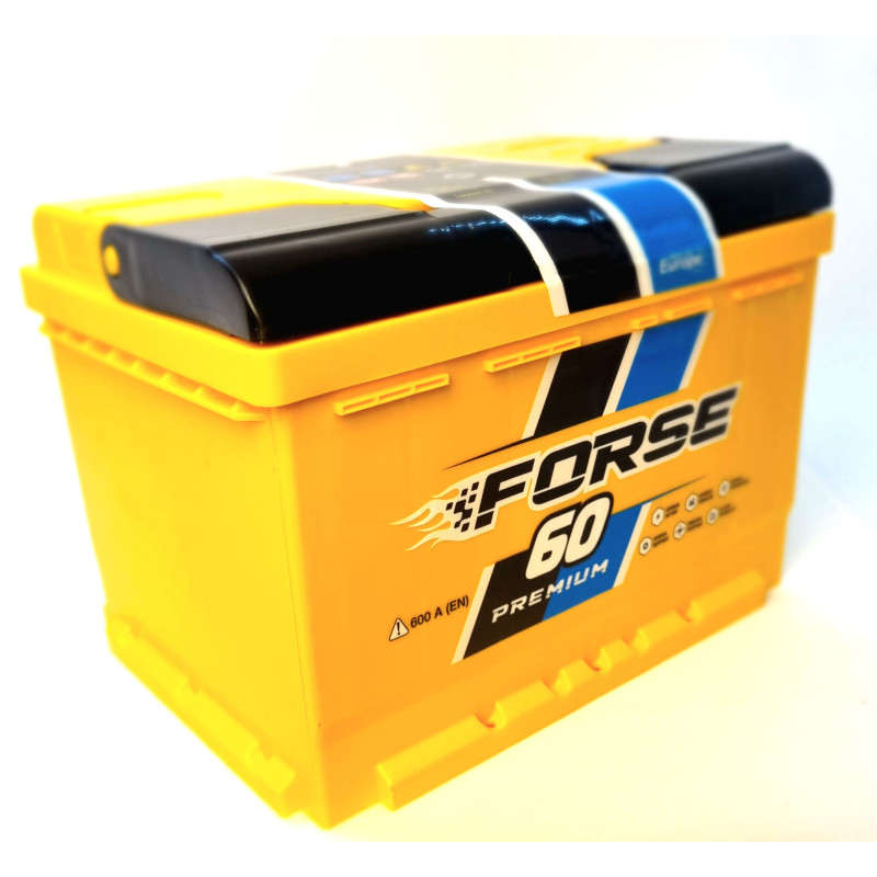 Автомобільний акумулятор Forse (WESTA) 60Ah 600A R+