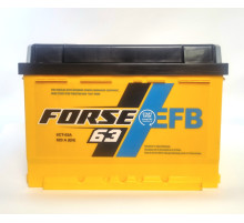 Автомобільний акумулятор Forse (WESTA) EFB 63Ah 620A R+