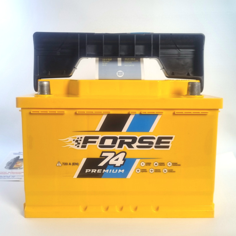Автомобільний акумулятор Forse (WESTA) 74Ah 720A R+