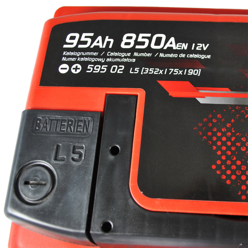 Автомобільний акумулятор ZAP AGM  95Ah 850A R+ (L5) (595 02)