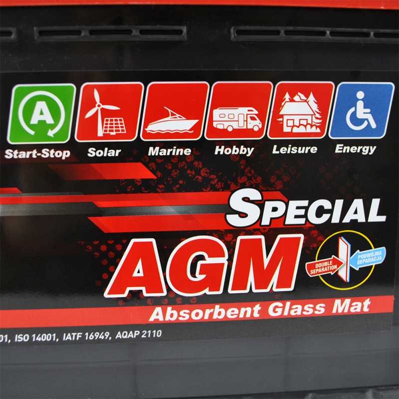 Автомобільний акумулятор ZAP AGM  95Ah 850A R+ (L5) (595 02)