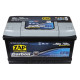 Автомобільний акумулятор  ZAP Carbon EFB  80Аh 750А R+ (580 08) (L4B)(h=175)