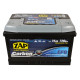 Автомобільний акумулятор ZAP Carbon EFB 75Ah 720A R+ (575 08) (LB3)(h=175)