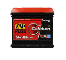 Автомобільний акумулятор ZAP Plus 50Ah 480A R+ (550 98) (L1B) (h=175)