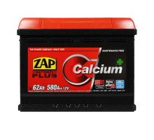 Автомобільний акумулятор ZAP Plus 62Ah 580A L+ (562 96) (L2)