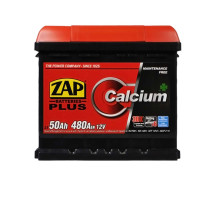 Автомобільний акумулятор ZAP Plus 50Ah 480A R+ (550 95) (L1)