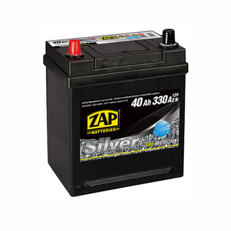 ZAP Silver Calcium Asia (540 A1) (B19) 40Аh 330А L+