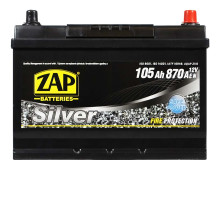 Автомобільний акумулятор ZAP Silver Calcium Asia (605 A0) (D31) 105Аh 870А R+