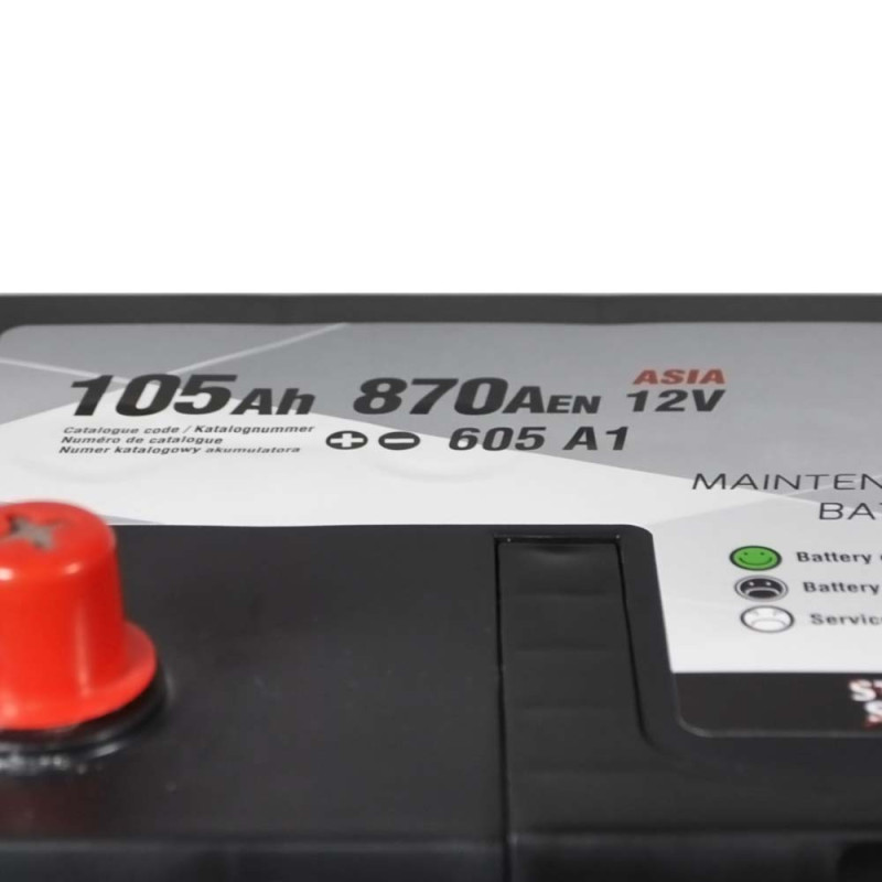 Автомобільний акумулятор ZAP Silver Calcium Asia (605 A1) (D31) 105Аh 870А L+
