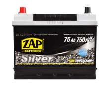 Автомобільний акумулятор ZAP Silver Calcium Asia (575 A1) (D26) 75Аh 750А L+