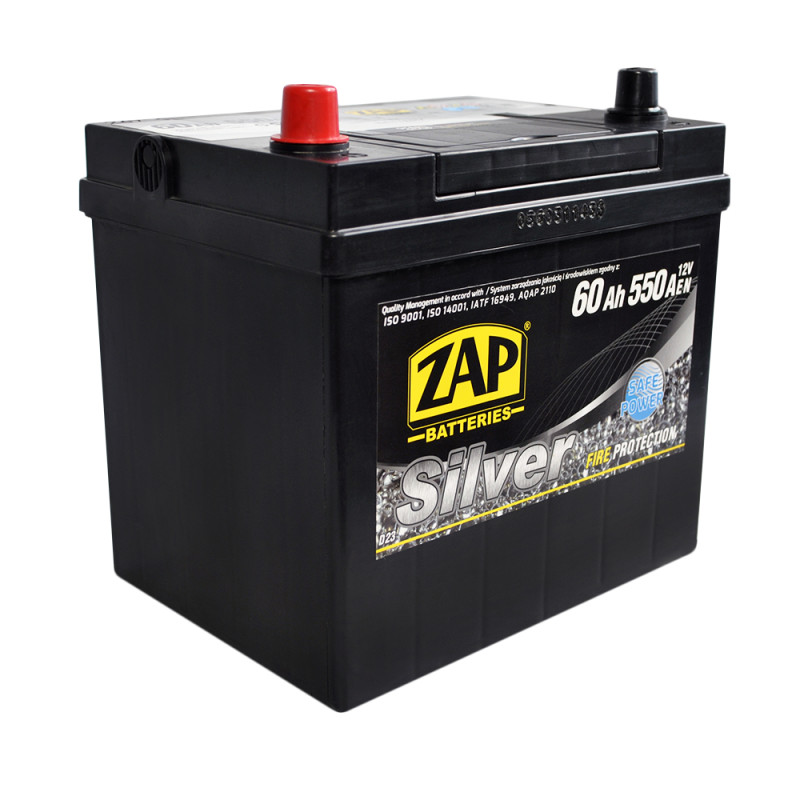 Автомобільний акумулятор ZAP Silver Calcium Asia (560 A1) (D23) 60Аh 550А L+