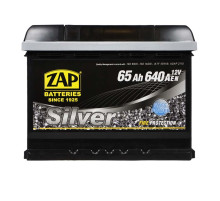 Автомобільний акумулятор ZAP Silver 65Ah 640A R+ (565 83) (L2)