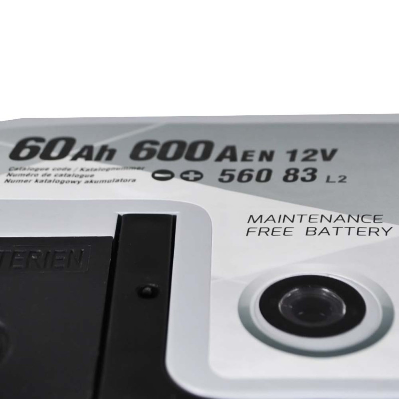 Автомобільний акумулятор ZAP Silver 60Ah 600A R+ (560 83) (L2)