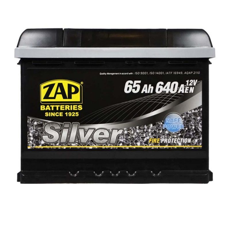 Автомобільний акумулятор ZAP Silver  65Ah 640A L+ (565 85) (L2)