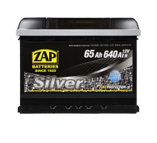Автомобільний акумулятор ZAP Silver 65Ah 640A L+ (565 85) (L2)