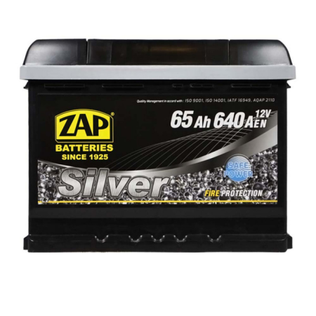 Автомобільний акумулятор ZAP Silver 65Ah 640A L+ (565 85) (L2)