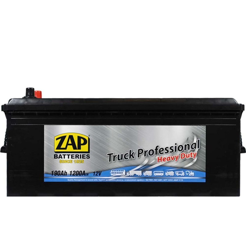 Автомобільний акумулятор ZAP Truck Freeway (690 13) (D5) 190Ah 1200A L+