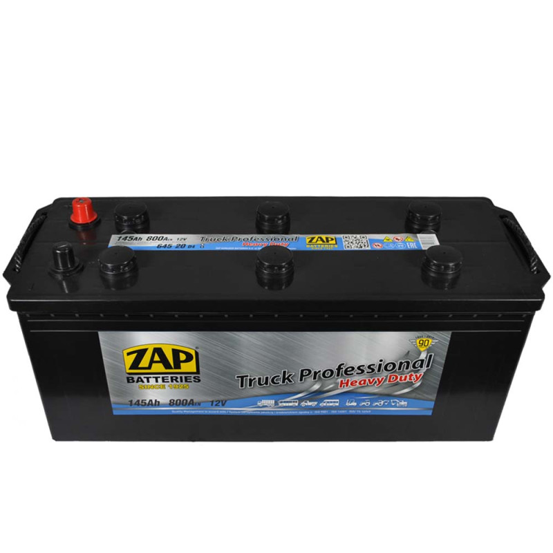 Автомобільний акумулятор ZAP Truck Freeway (645 20) (D4) 145Ah 800A L+